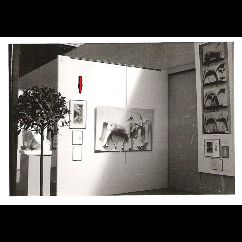 RARA COPPIA DI DIPINTI DECO' DEL PITTORE BERNARD DUNAND